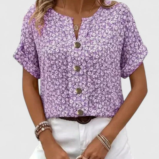Christel | Elegante Bloemen Top voor de Zomer