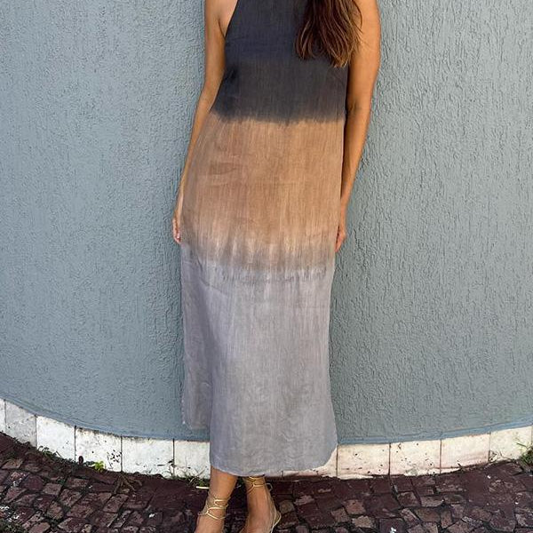 Heather - Casual Gradient Jurk