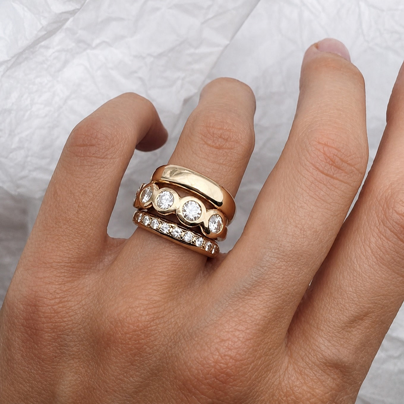 Zenith – Opvallende gouden ring