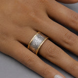 Tweekleurige kroonring